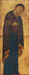 Die trauernde Madonna