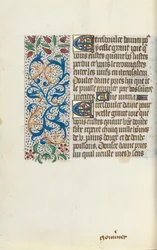 Stundenbuch Gebrauch von Rouen: fol. 149v, um 1470