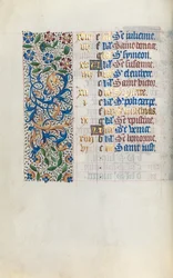 Stundenbuch Gebrauch von Rouen: fol. 2v