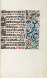 Stundenbuch Gebrauch von Rouen: fol. 41r, ca. 1470