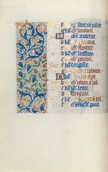 Stundenbuch Gebrauch von Rouen: fol. 6v