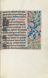 Stundenbuch Gebrauch von Rouen: fol. 72r, ca. 1470