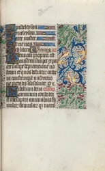 Stundenbuch Gebrauch von Rouen: fol. 96r, ca. 1470