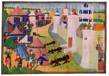 Der Angriff auf die starke Stadt Afrique, 15. Jahrhundert