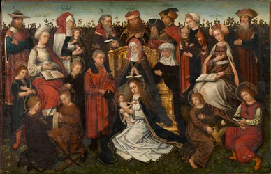 Die Familie der Heiligen Anna, ca. 1500-10