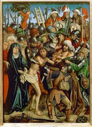 Christus wird nach Golgatha gebracht
