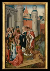 Tafel aus der Legende der St. Ursula