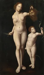 Judith und der kleine Herkules, Meister der Mansi-Magdalena, um 1525-30