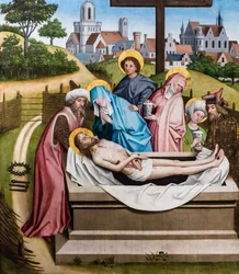 Die Grablegung Christi, ca. 1450/55