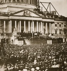 Amtseinführung von Präsident Lincoln, 4. März 1861