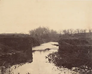 Ruinen der Steinbrücke - Bull Run, 1862