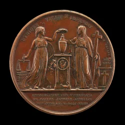 Gerechtigkeit und Glaube [Rückseite], 1823