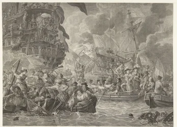 Der niederländische Überfall auf die Medway und die Eroberung der Royal Charles, 1667