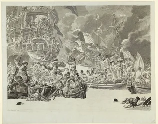 Der niederländische Überfall auf die Medway und die Eroberung der Royal Charles, 1667