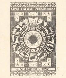 Kalenderumschlag 1896