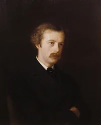 Porträt des Dichters Arthur Symons