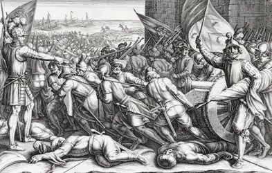 Einschiffung der Truppen von Ferdinando I. de