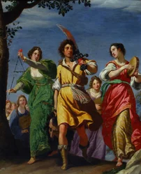 Der Triumph von David, 1610