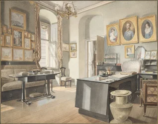 Ein Studieninterieur in St. Pölten
