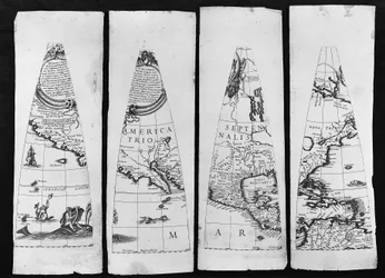 Terrestrischer Globus, 1632