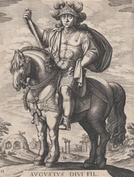 Tafel 2: Kaiser Augustus zu Pferd, aus 