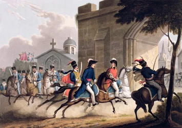 Einzug von Lord Wellington in Salamanca, 20. Mai 1813, 1815