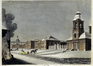 Das Arsenal und die Kanonengießerei in Petersburg