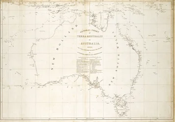 Karte von Australien