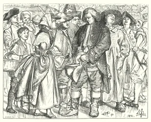 Dr. Johnsons Buße (Gravur)