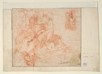 Fliegender Engel und andere Figuren