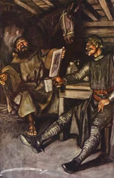 Illustration zu Ivanhoe von Sir Walter Scott