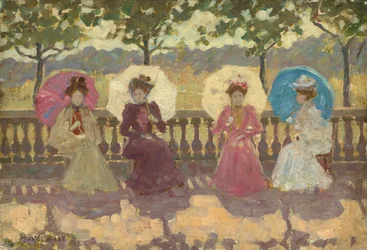 Im Park, Paris, 1891