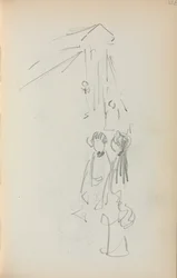 Italienisches Skizzenbuch: Figuren Seite 128, 1898-1899