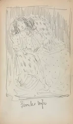 Italienisches Skizzenbuch: Levuks Frau Seite 170, 1898-1899