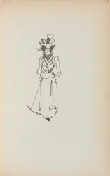 Italienisches Skizzenbuch: Stehende Frau Seite 118