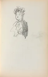 Italienisches Skizzenbuch: Frau, Brustbild Seite 127