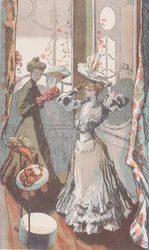 Chez la Modiste, ca. 1910