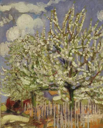 Blühende Bäume, 1908