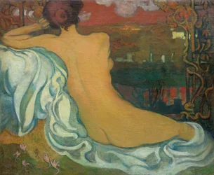 Akt in der Dämmerung, um 1892