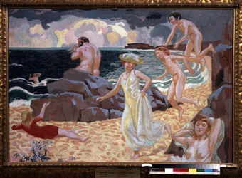 Polyphem. Gemälde von Maurice Denis (1870-1943)