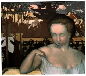 Porträt der Frau des Künstlers, 1893