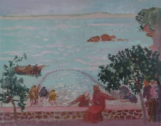 Der wunderbare Fischfang, ca. 1910