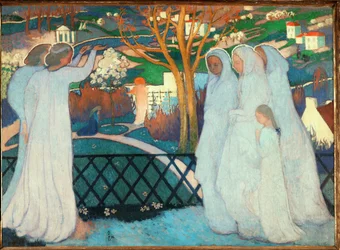 Die Frauen finden das leere Grab Jesu