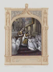 Erstkommunion (Aquatinta)