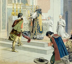 Geschichte Frankreichs: Francois Leclerc du Tremblay genannt Pater Joseph (1577-1638) graue Eminenz (Vertrauter und Mitarbeiter) von Kardinal Richelieu (Armand Jean du Plessis)