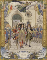 König Ludwig XIV. und die Eröffnung des Hôtel Royal Des Invalides