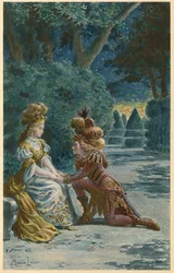 Die Freuden der verzauberten Insel (Illustration)