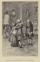 Trennung von Rousseau und Therese