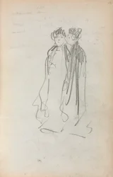 Italienisches Skizzenbuch: Zwei stehende Frauen (Seite 4)