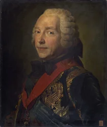 Porträt von Charles Louis Auguste Fouquet, Herzog von Belle-Isle